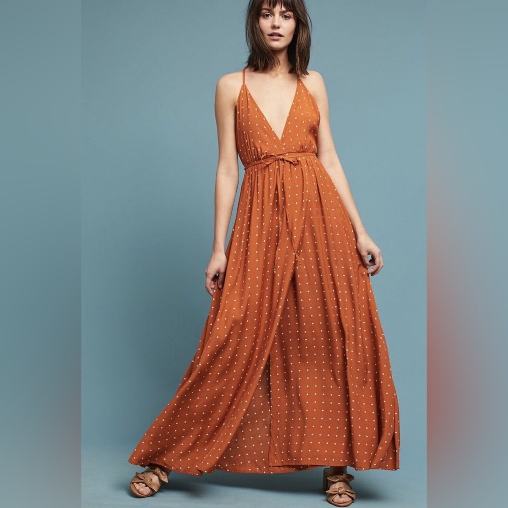Faithfull The Brand Maxi Wrap Dress size Medium